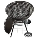 Trolley BBQ Outdoor Grill with Wheels 72*40cm
