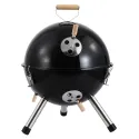 Portable Charcoal ball-Shaped BBQ GRILL With Lid 42*31cm