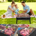 Rectangle Portable Charcoal BBQ 44*30.5*28cm