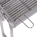 Portable Stainless Steel Charcoal BBQ Grill 73*34*69cm