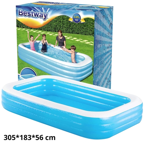 BESTWAY Family Inflatable Pool 305(L)*183(W)*56(H)cm 54009