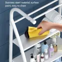 3 Tiers Top Washing Machine Storage Rack 165(H)*65(W)*25(L) cm