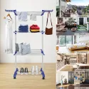 4 Tiers Foldable Clothes Drying Rack 169(H)*76(W)*49(L)