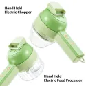 4 in 1 Handheld Electric Food Cutter Set