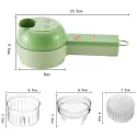 4 in 1 Handheld Electric Food Cutter Set