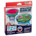 Super Stretch Silicone Lids set of 6pcs