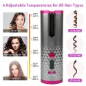 USB Rechargeable Auto Hair Curler 