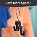 Hanger Hooks Triple Closet Space, 18pcs