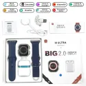 I8 Ultra Big Smart Watch 2.0" + Bluetooth Headset