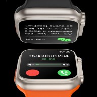I8 Ultra Big Smart Watch 2.0" With Bluetooth Earphone Set & 2Pcs Straps
