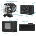 1080P Full HD Sports Action Camera Waterproof 