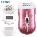 Kemei 3 in 1 Multifunctional Rechargeable Epilator KM6031