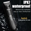 Kemei Electric Pro Grooming Rechargeable Shaver for Men KM1838