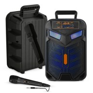 Wireless Bluetooth Rechargeable Speaker 8” 1200mAh, Hi-Fi RX-8147B 