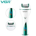 VGR V-728, 3 In1 New Rechargeable Epilator For Lady