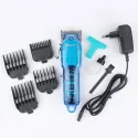 Geemy GM6696 Rechargeable Transparent Texture Hair Clipper 