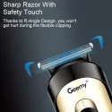 Geemy GM-6676 Rechargeable Cordless Professional Hair Clipper