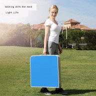 Outdoor Portable Folding Table With 4 Chairs 120*60cm  H53.60.70  610D Double