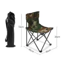 Outdoor Folding Table With 6 Chairs, Army Print 610D Double