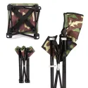 Outdoor Folding Table With 6 Chairs, Army Print 610D Double