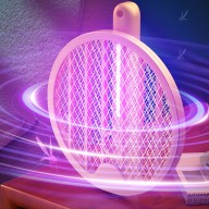 Purple Light Mosquito Swatter & killer LTD-628