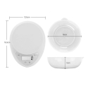 Digital Electronic Kitchen Scale With Bowl 5Kg/1g Digital Electronic Kitchen Scale With Bowl 5Kg/1g