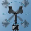 360° Rotating Retractable Car Mirror Phone Holder
