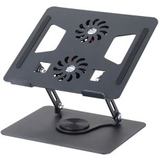 Foldable Laptop Stand With 2 Cooling Fans