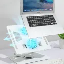 Foldable Laptop Stand With 2 Cooling Fans