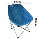 Foldable Outdoor Camping Chair Lazy Couch 100*80cm - F40cm 200Kg