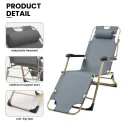 Portable Outdoor Chair With 90° Backrest 