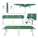 Foldable Outdoor Camping Bed 190(L)*63(W)*42(H)cm 