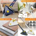 360° Rotatable Triangle Shape Cleaning Mop