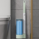 Flexible Wall-Mounted Toilet Bowl Brush Flexible Wall-Mounted Toilet Bowl Brush