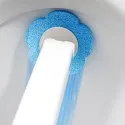 Flexible Wall-Mounted Toilet Bowl Brush 