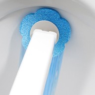 Flexible Wall-Mounted Toilet Bowl Brush 