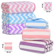 Colorful Microfiber Hand Towel Set Of 6Pcs 30*30cm