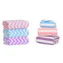 Colorful Microfiber Hand Towel Set Of 6Pcs 30*30cm