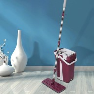 Magic Flat Squeeze Mop & Bucket Middle  Sized