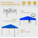 Foldable Outdoor Umbrella Tent 3(L)*3(W)*2.65(H)m 12kg 420D