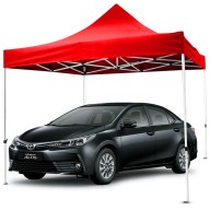 Foldable Outdoor Umbrella Tent 3(L)*3(W)*2.5(H)m  600D- 20KG-1MM