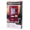 88105 Cloth & Storage Wardrobe 175*105*45cm