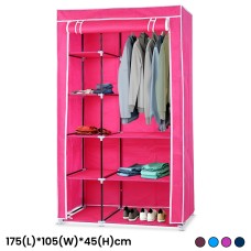88105 Cloth & Storage Wardrobe 175(L)*105(W)*45(H)cm 