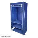 1 Column DIY Wardrobe Large Capacity 170*75*45CM 