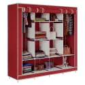 12 Shelves Storage Clothes Wardrobe 170*45*170cm