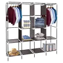 12 Shelves Storage Clothes Wardrobe 170*45*170cm