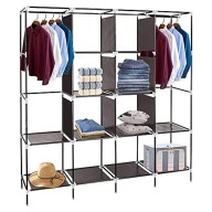 12 Shelves Storage Clothes Wardrobe 170(L)*170(W)*45(H)cm JBY-28170
