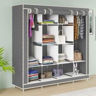 12 Shelves Storage Clothes Wardrobe 170(L)*170(W)*45(H)cm JBY-28170