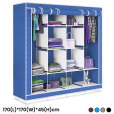 12 Shelves Storage Clothes Wardrobe 170(L)*170(W)*45(H)cm JBY-28170