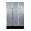12 Cubes Combinations Wardrobe 157(L)*105(W)*35(H)cm 312-62-A